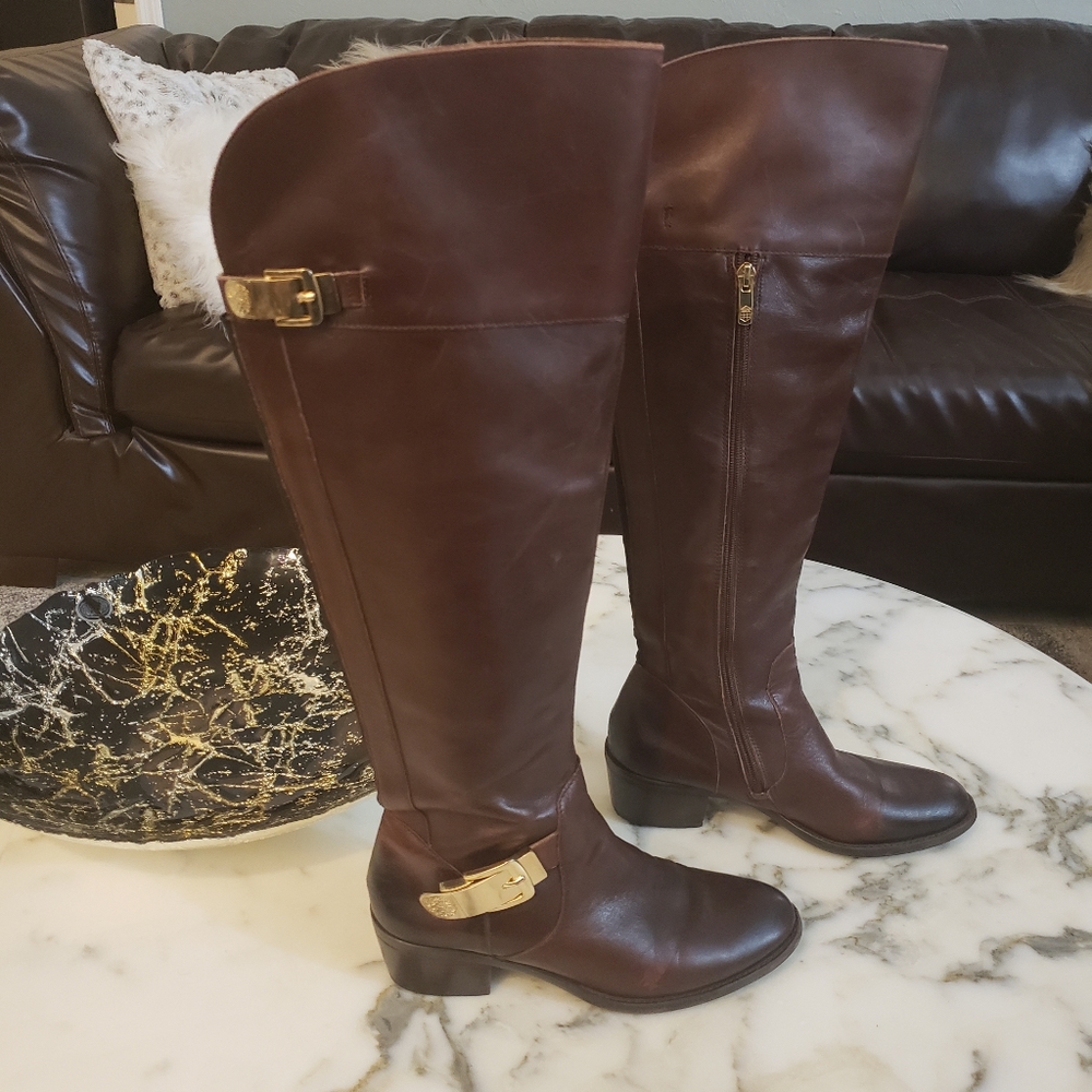 Vince Camuto over the knee riding boots 8.5